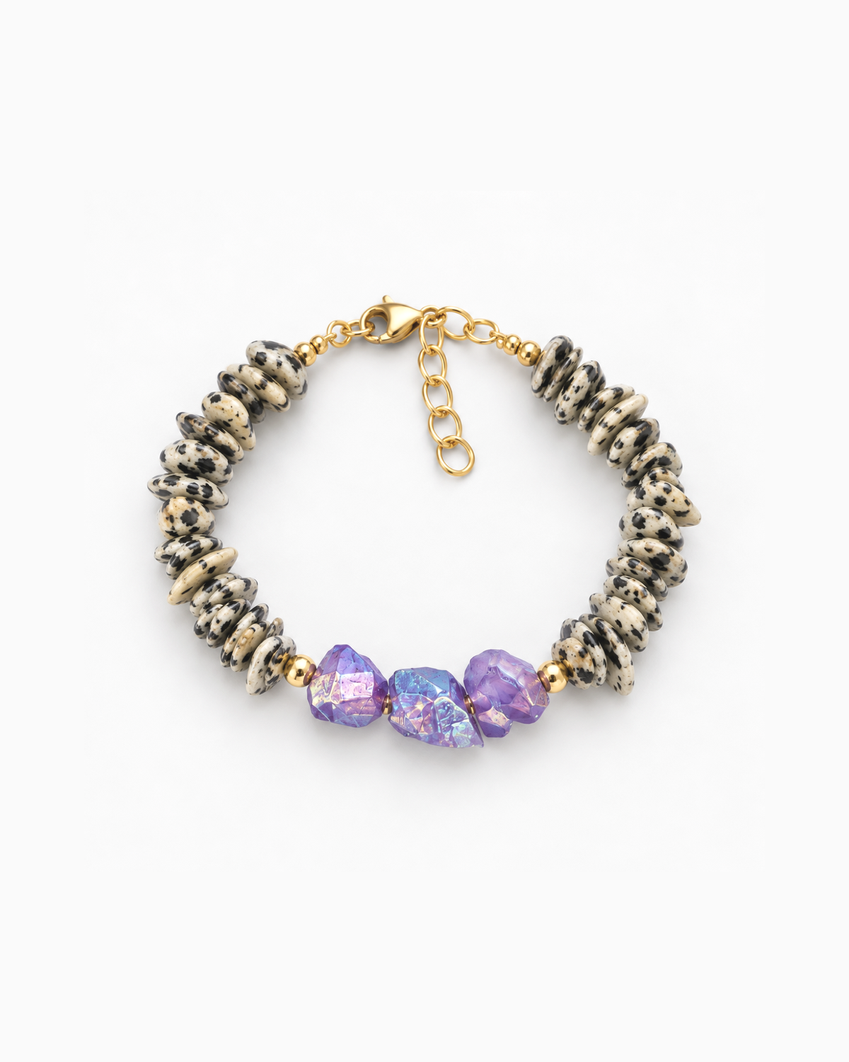 Bracelet - Dalmatian Disco