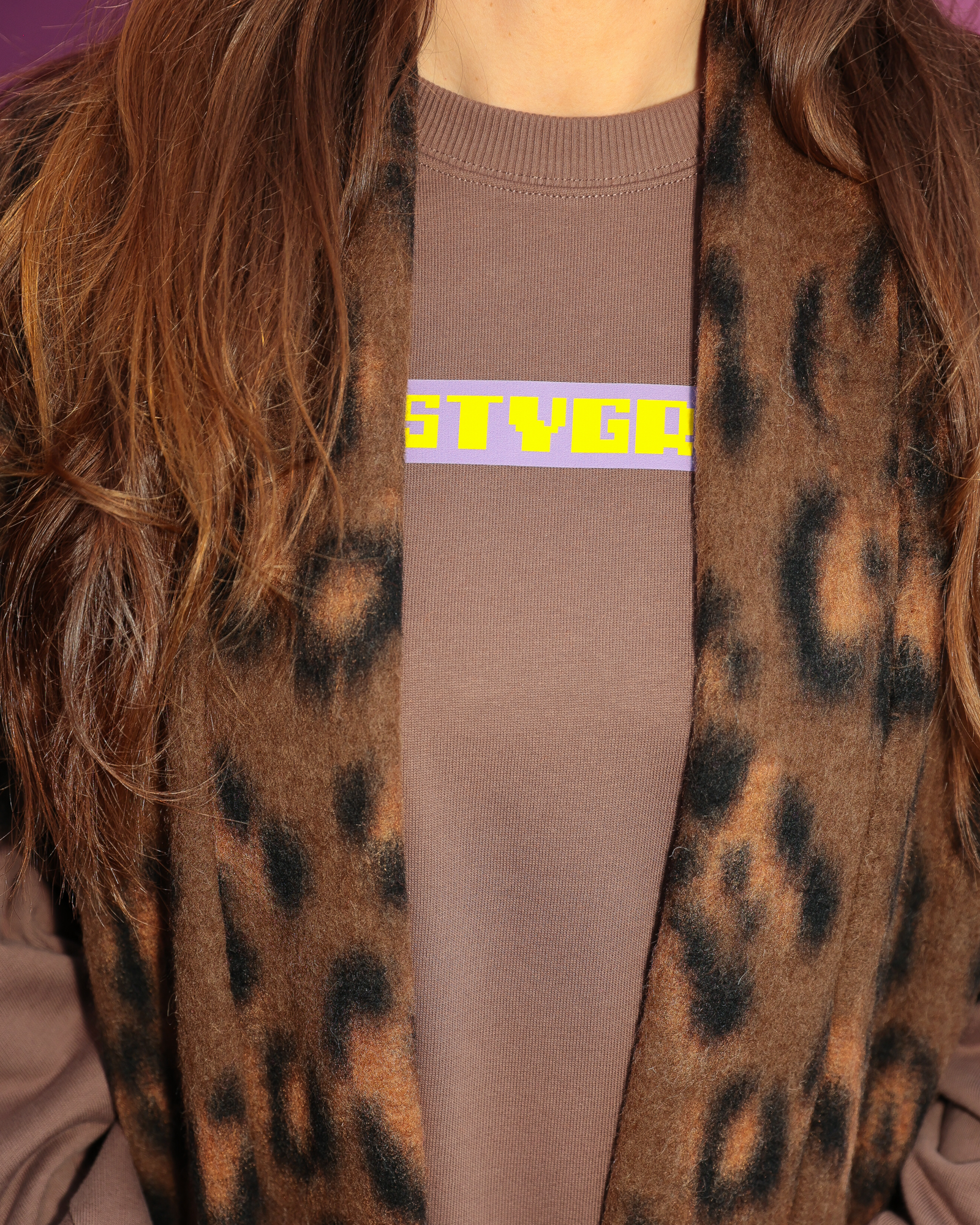 The XL Gilet - Leopard