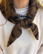 Mini Scarf - Leopard