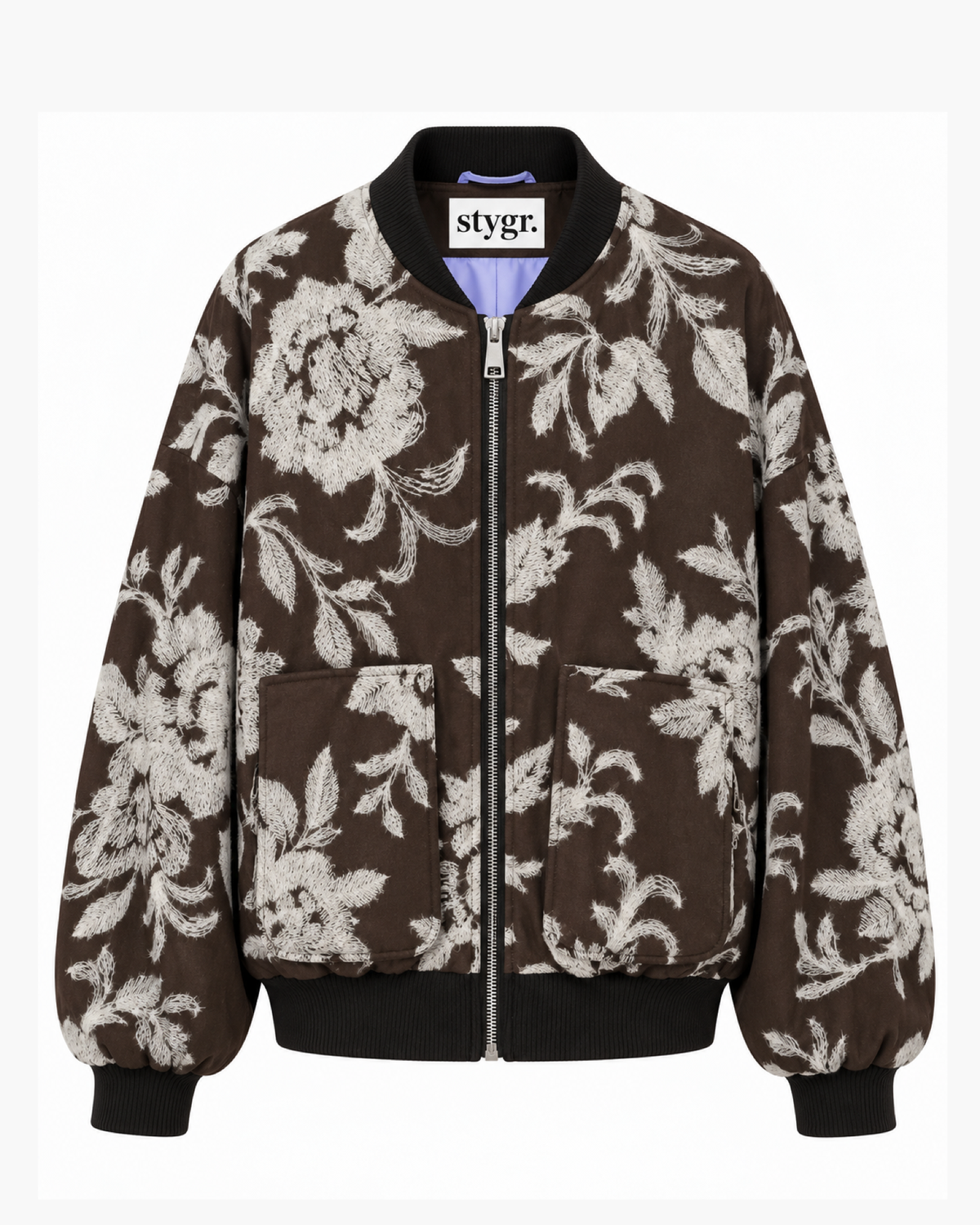 Bomber Jacket - Flowerish