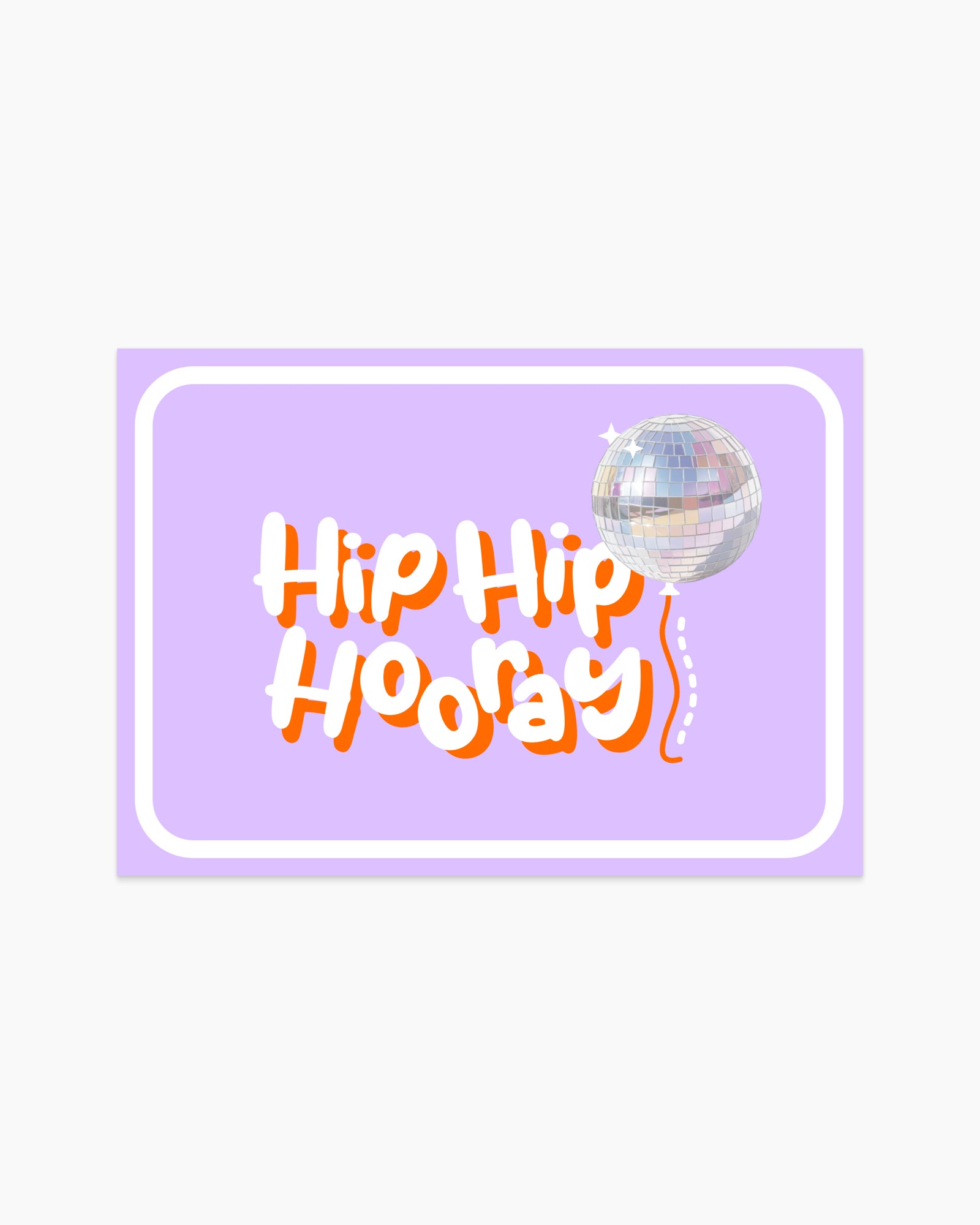Postcard - Hip hip hoorayy