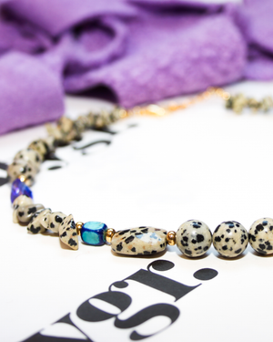 Necklace - Frosted Sapphire