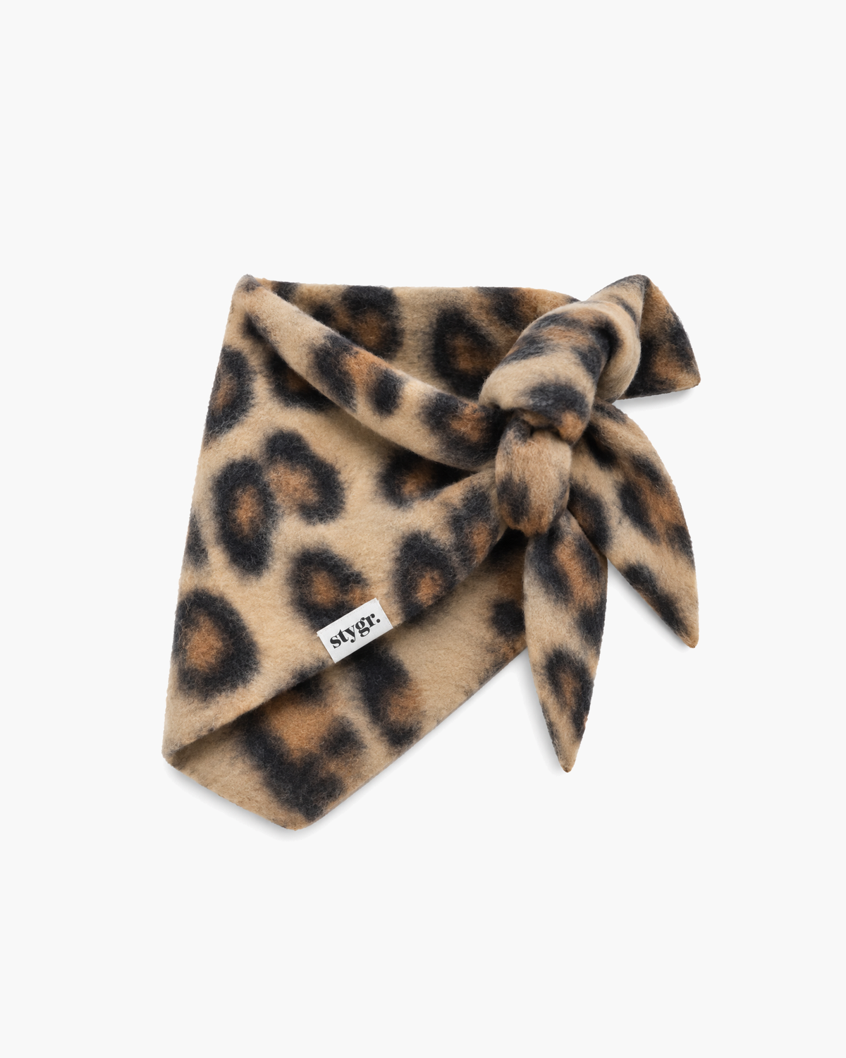 Mini Scarf - Leopard Beige