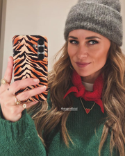 Mini Scarf - Red