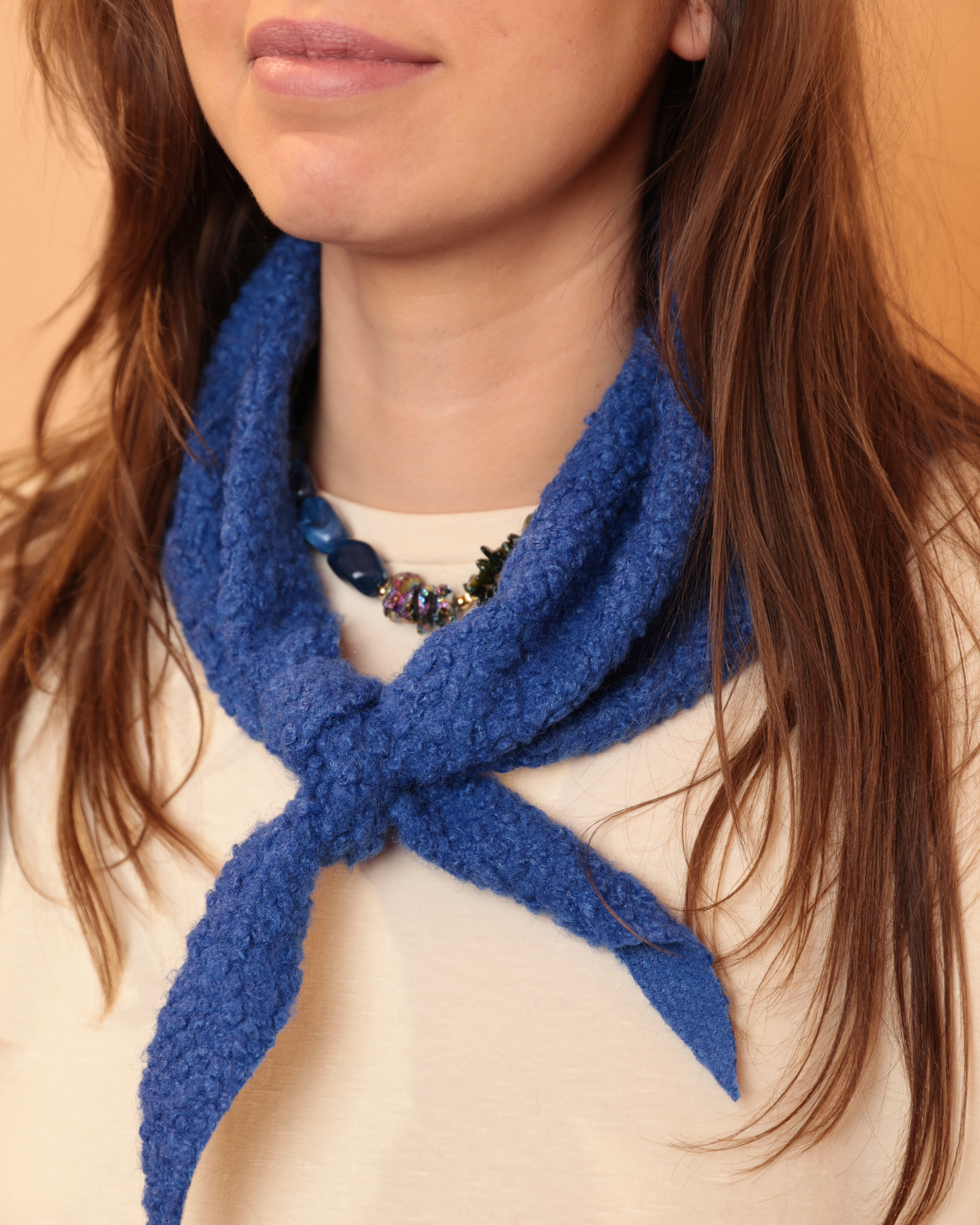 Mini Scarf - Blue