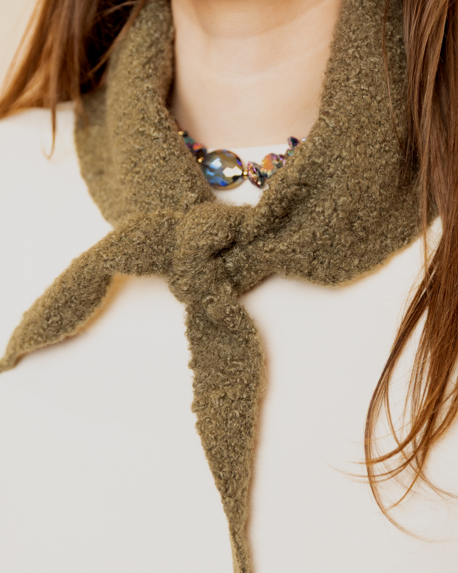 Mini Scarf -Green