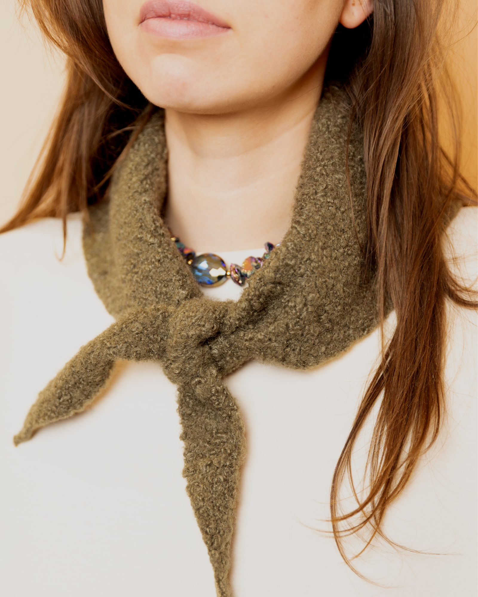 Mini Scarf -Green