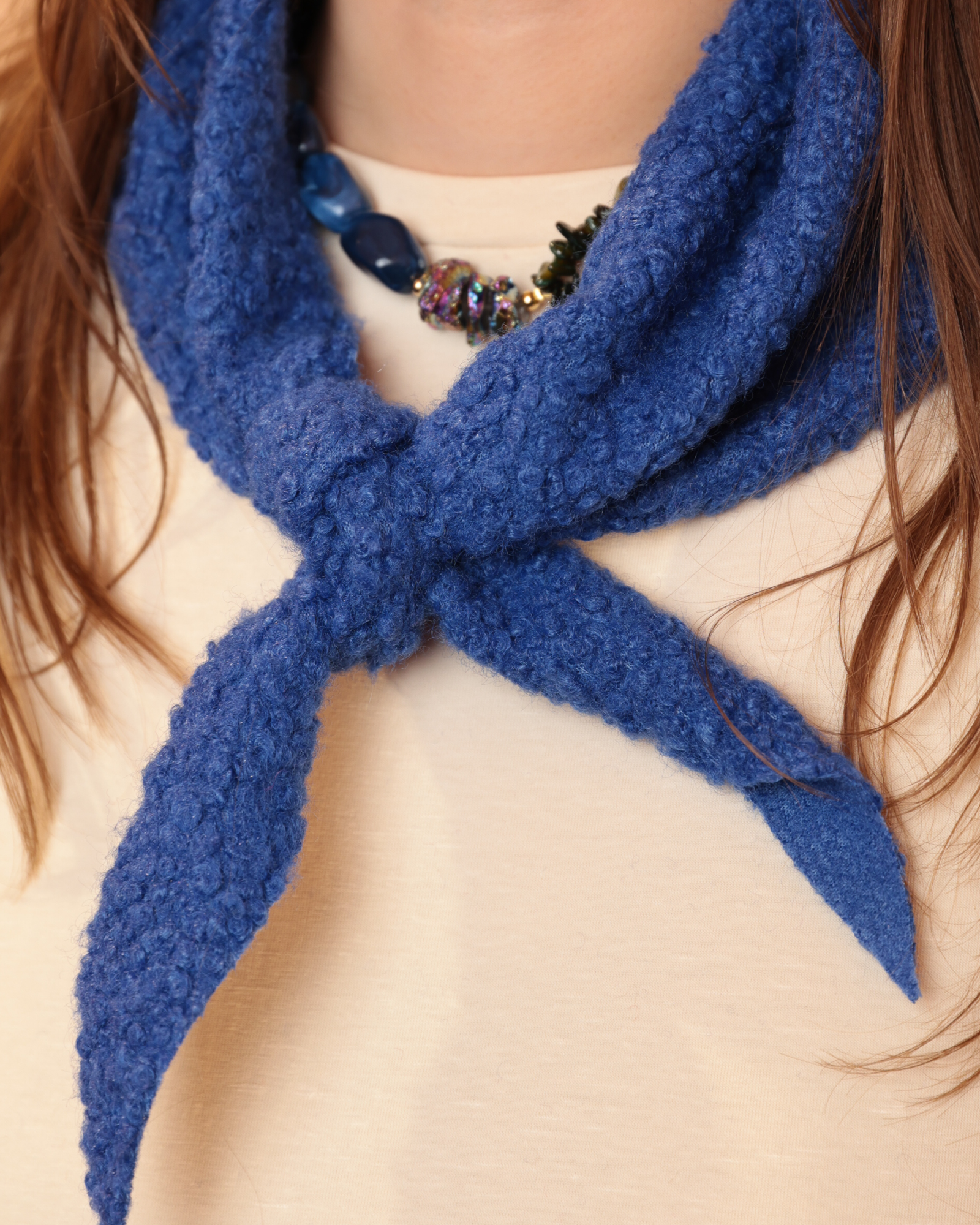 Mini Scarf - Blue