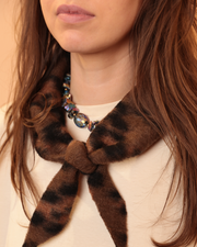 Mini Scarf - Leopard