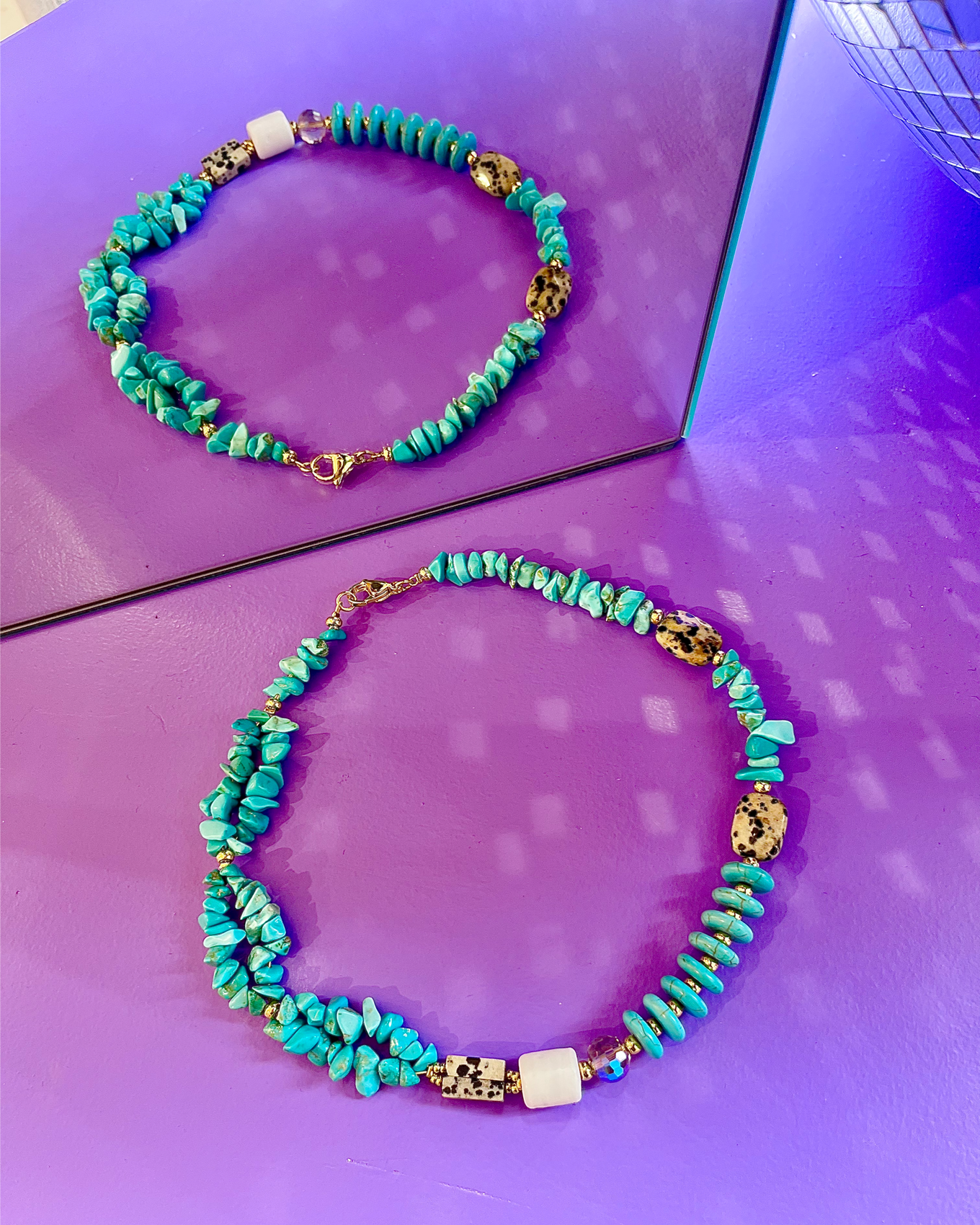 Necklace - Ocean Glitter