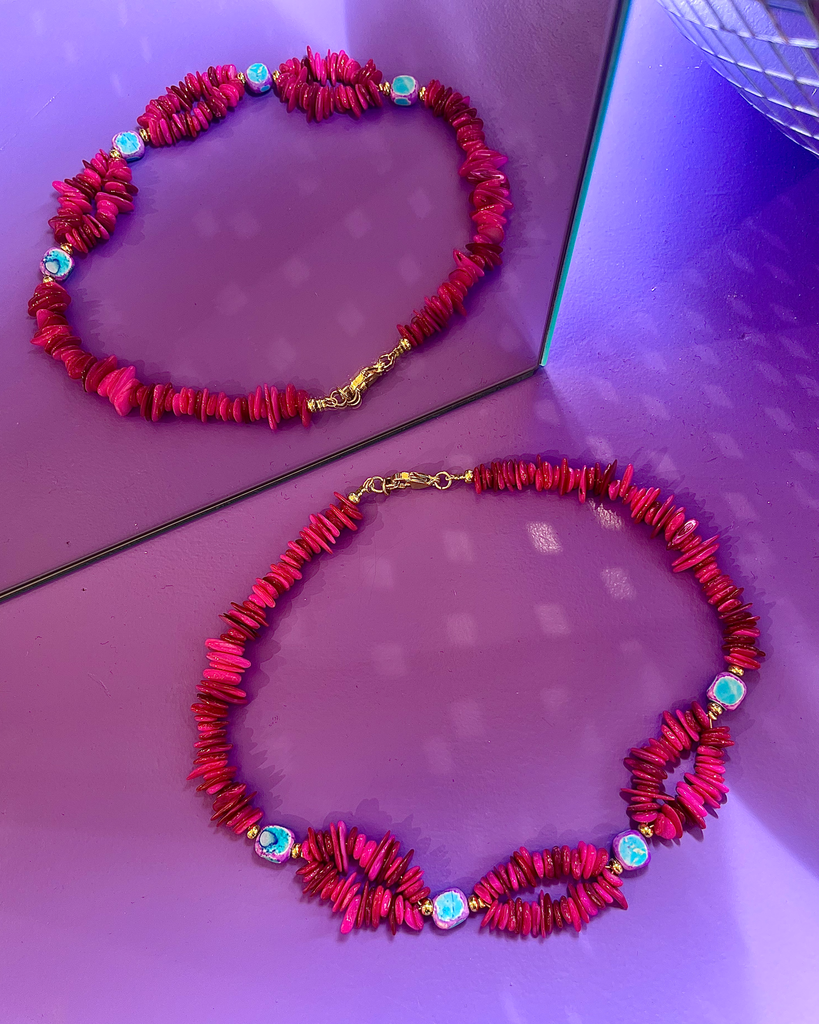 Necklace - Pink Eyecandy