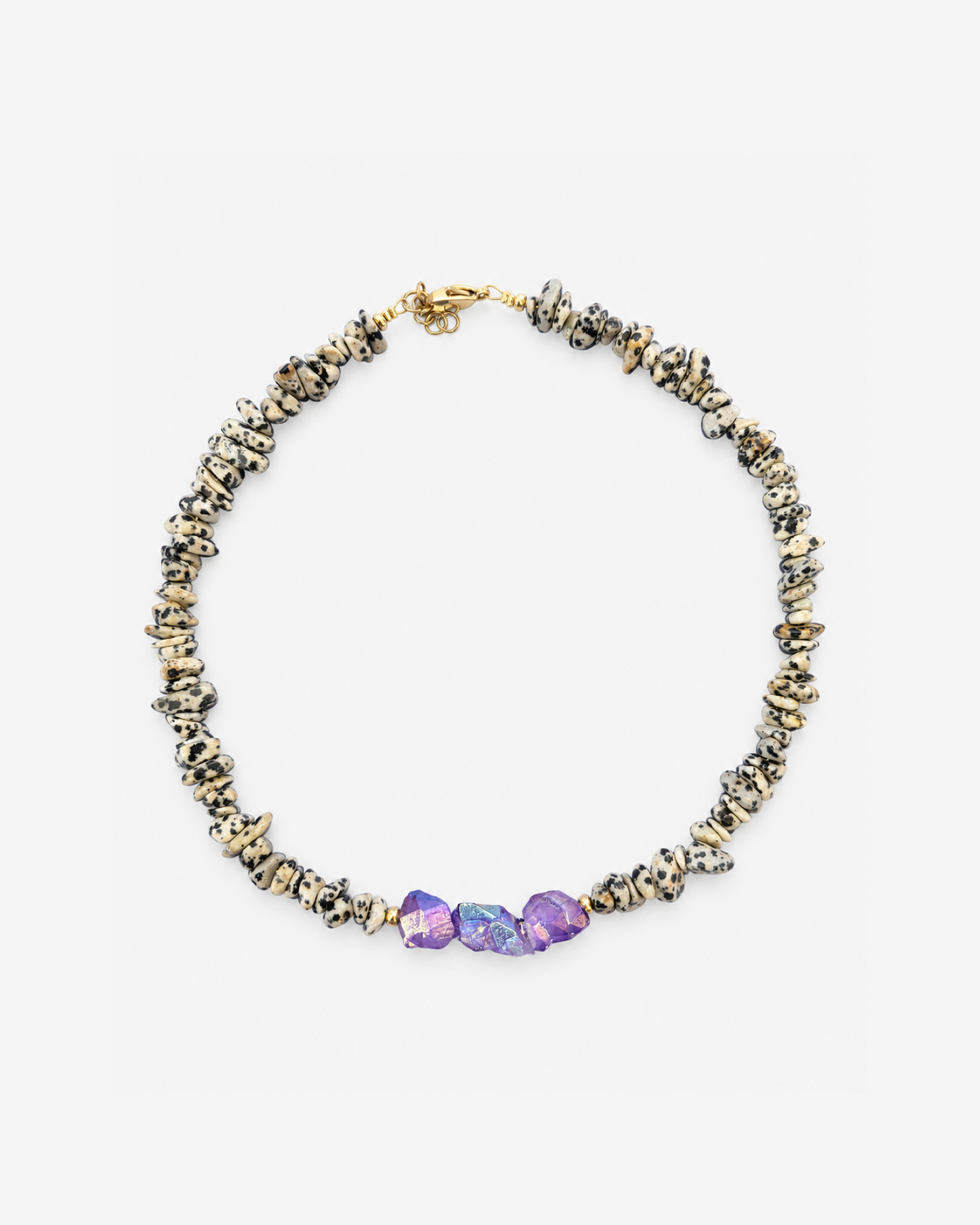 Necklace - Dalmatian Disco