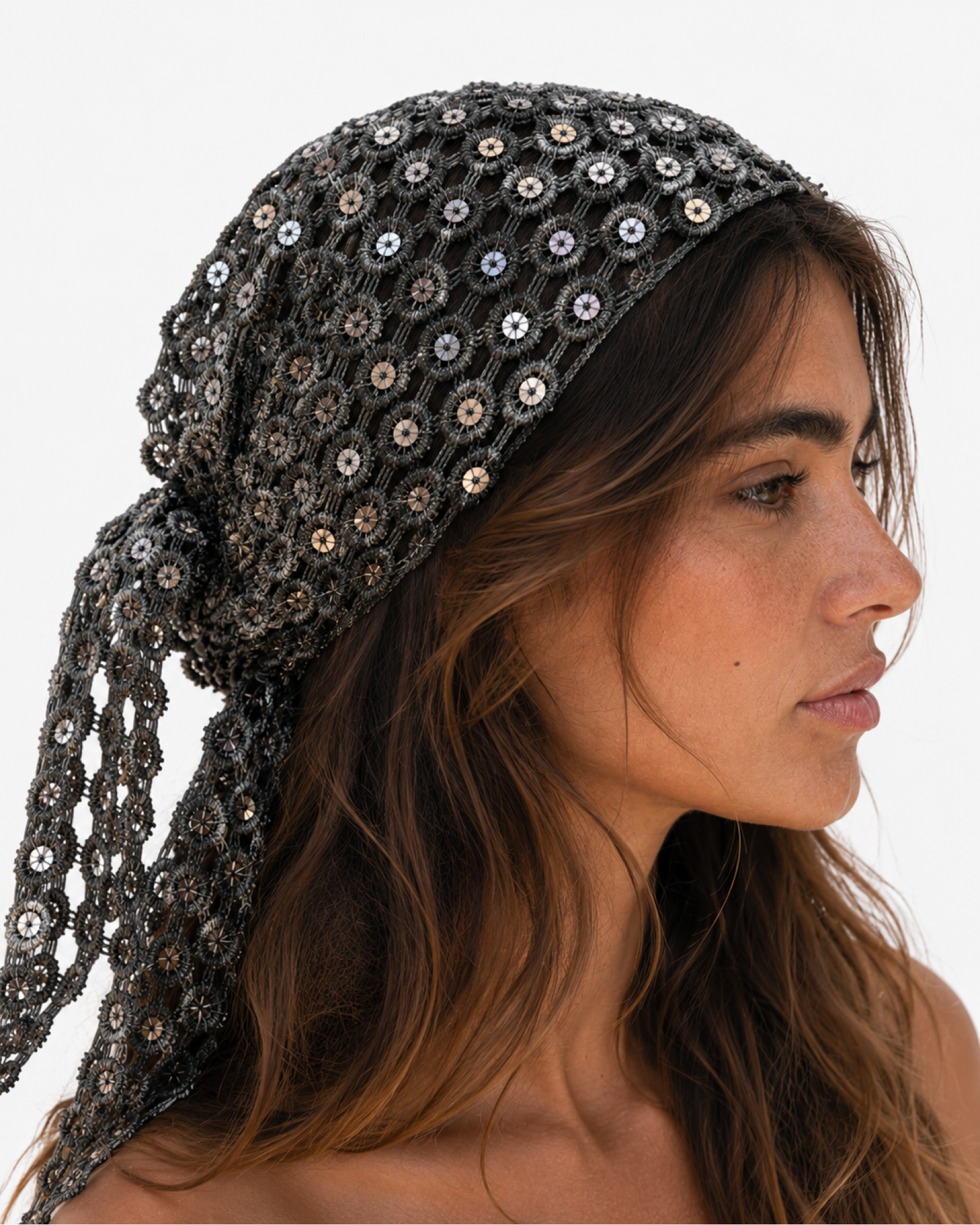 Mini Scarf - I Came In Like A Disco Ball