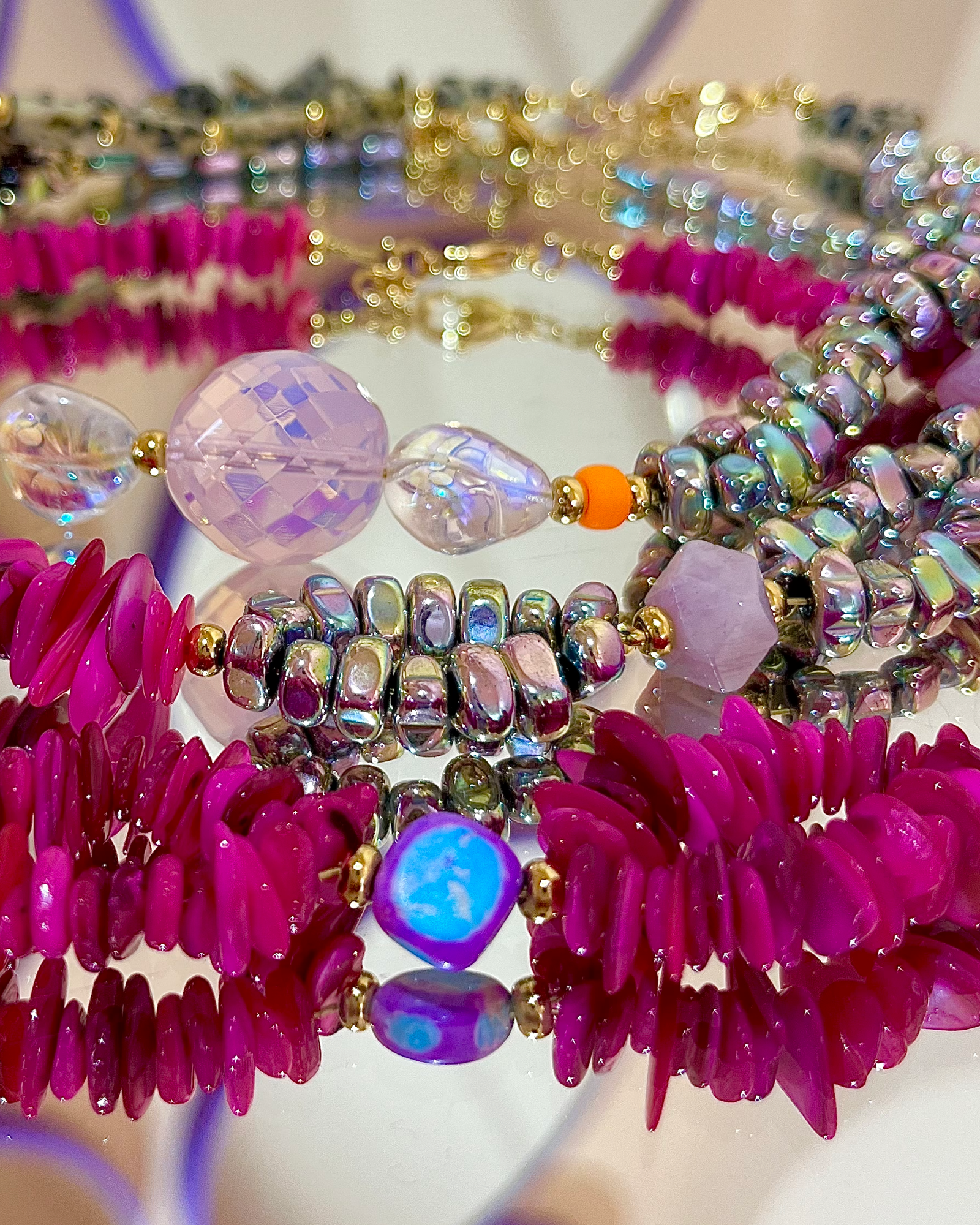 Necklace - Pink Eyecandy