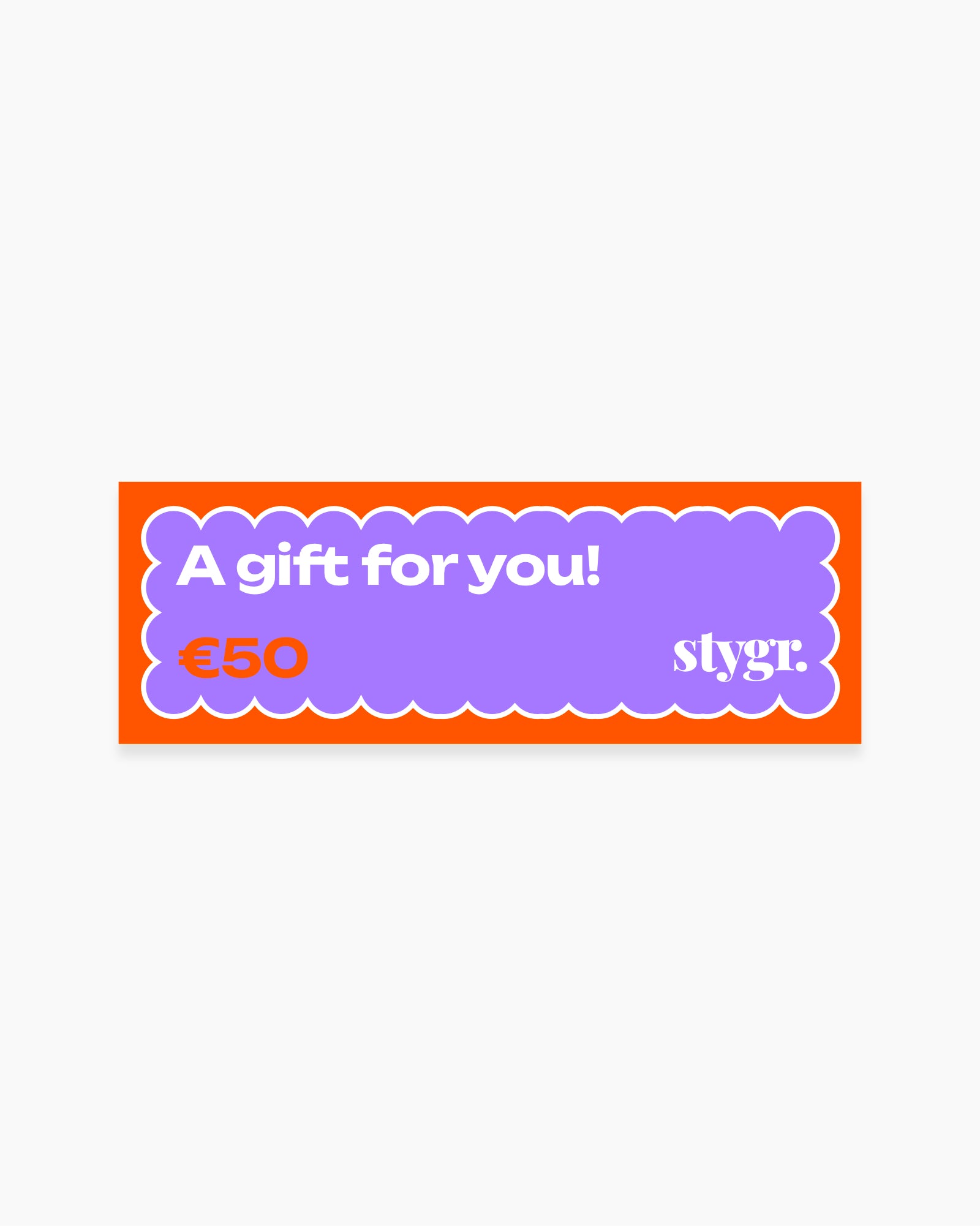 STYGR gift card