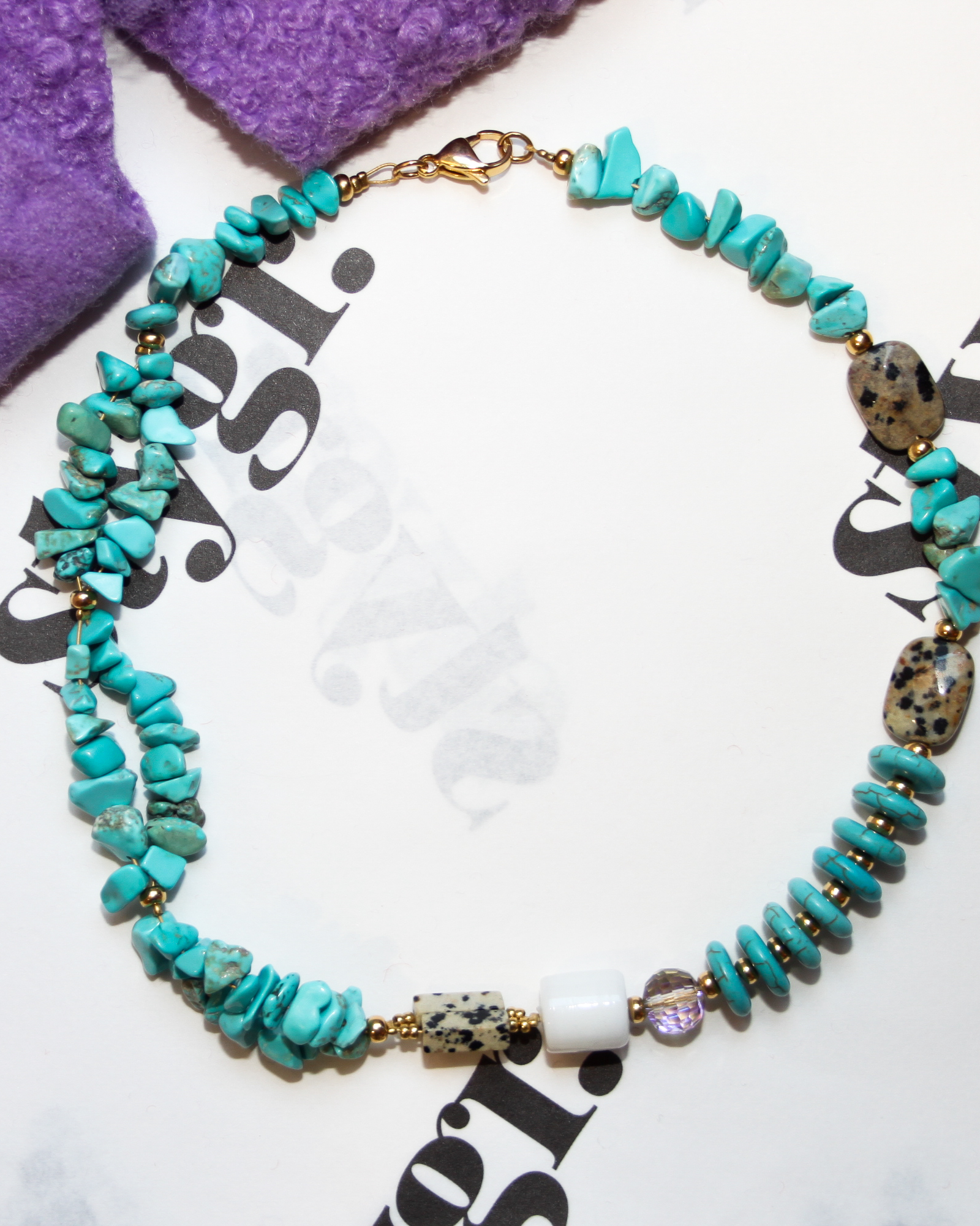 Necklace - Ocean Glitter
