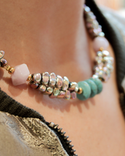 Necklace - Disco Muse Turkoois