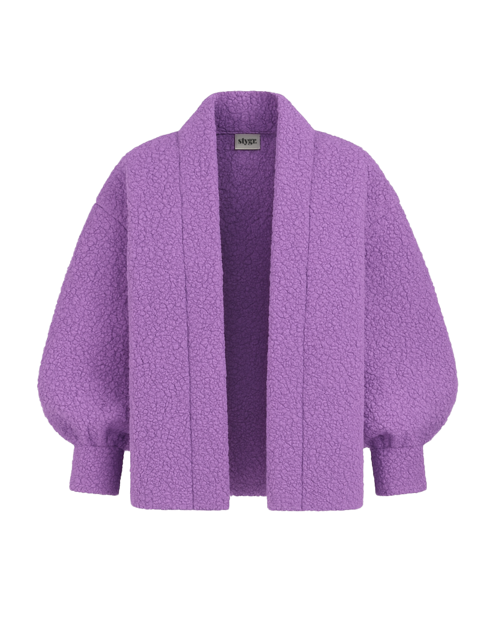 Vest Teddy Bouclé - Lilac