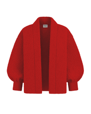 Vest Teddy Bouclé - Red