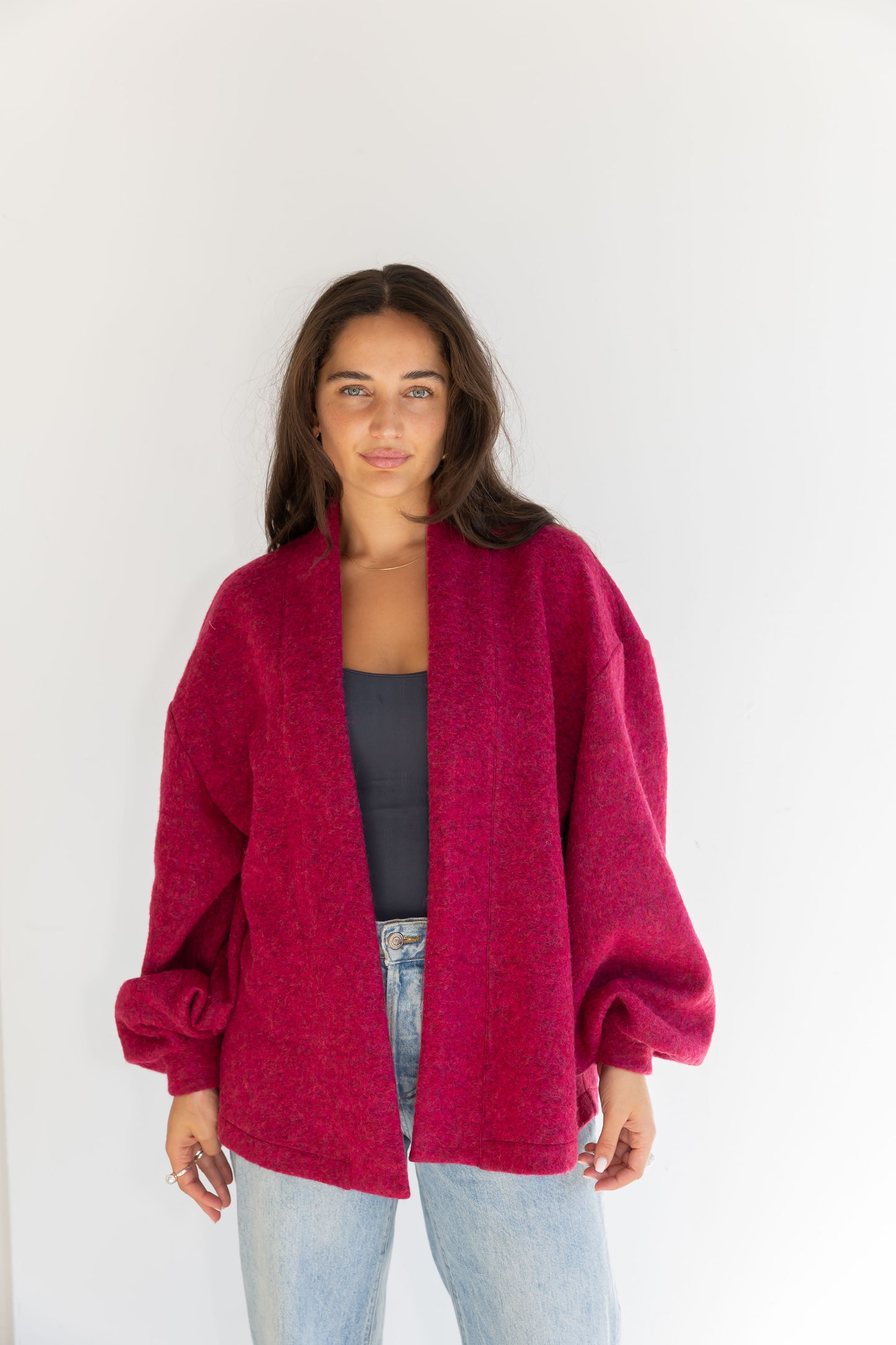 Vest - Cozy Up With Me, Baby - Roze